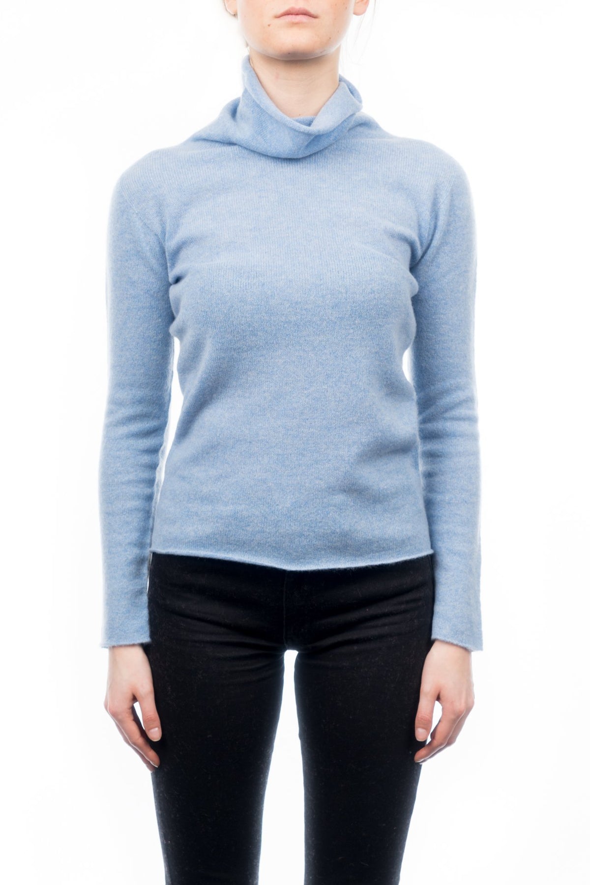Sky Women's 100% Cashmere Turtleneck