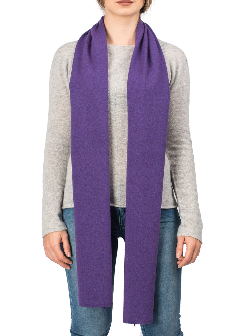 Cashmere blend scarf