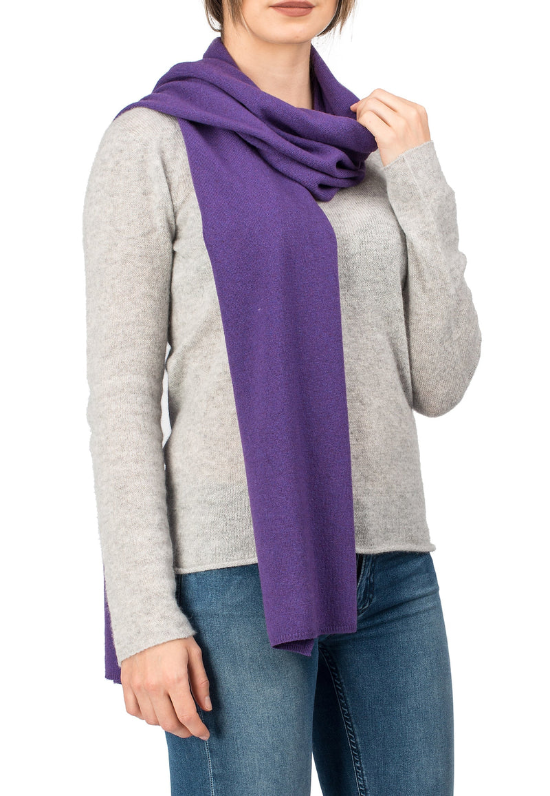 Cashmere blend scarf