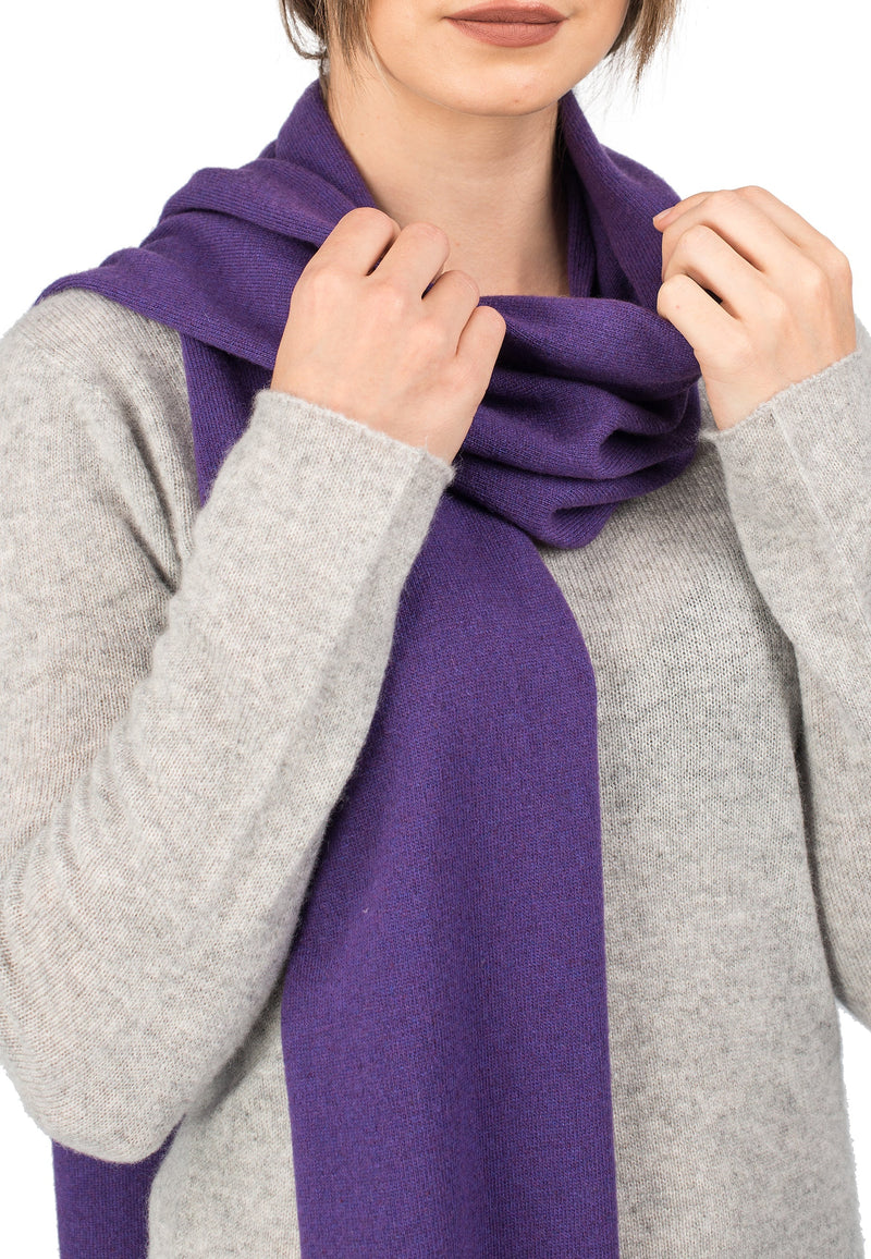 Cashmere blend scarf