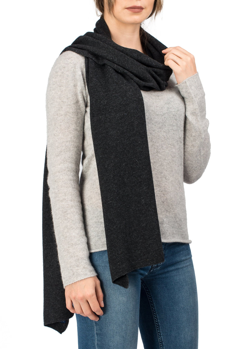 Cashmere blend scarf