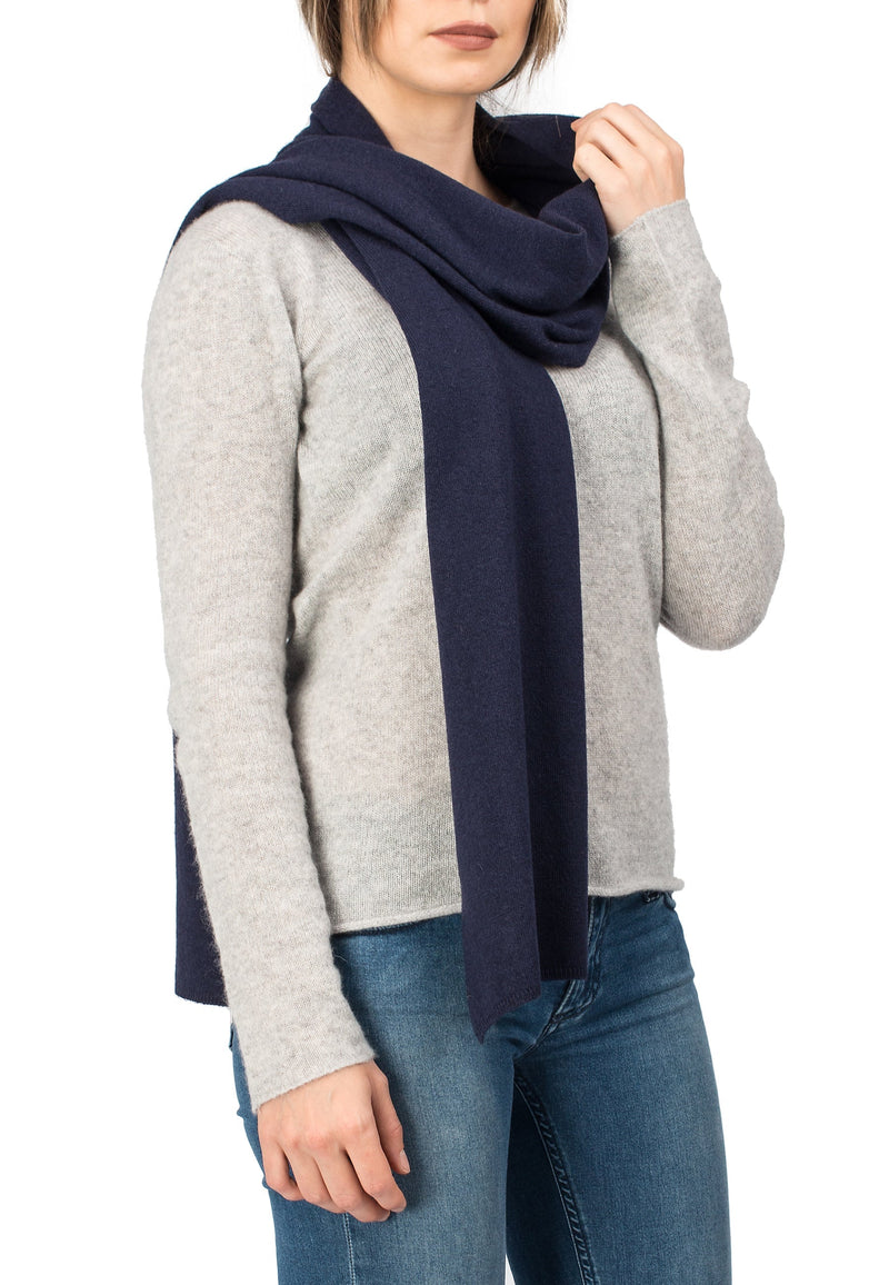 Cashmere blend scarf