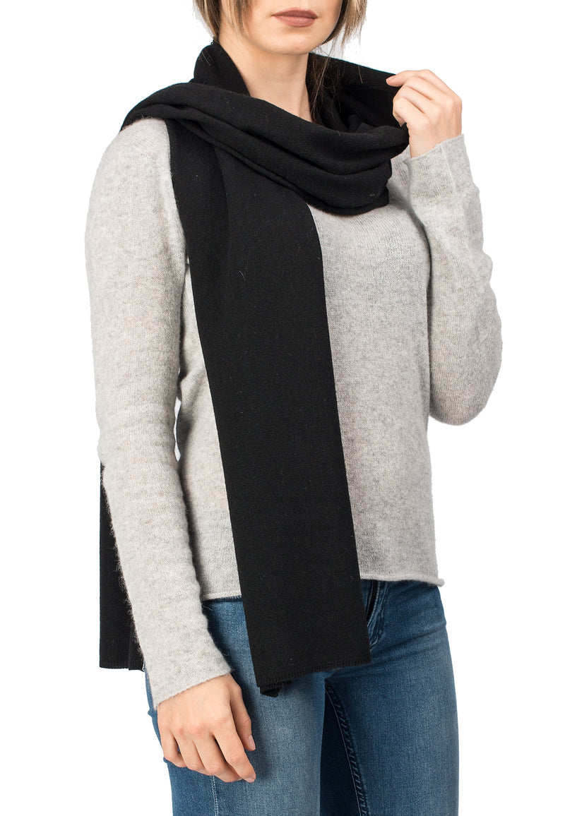 Cashmere blend scarf