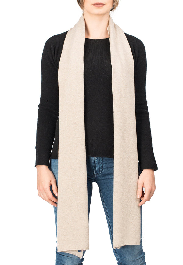 Cashmere blend scarf