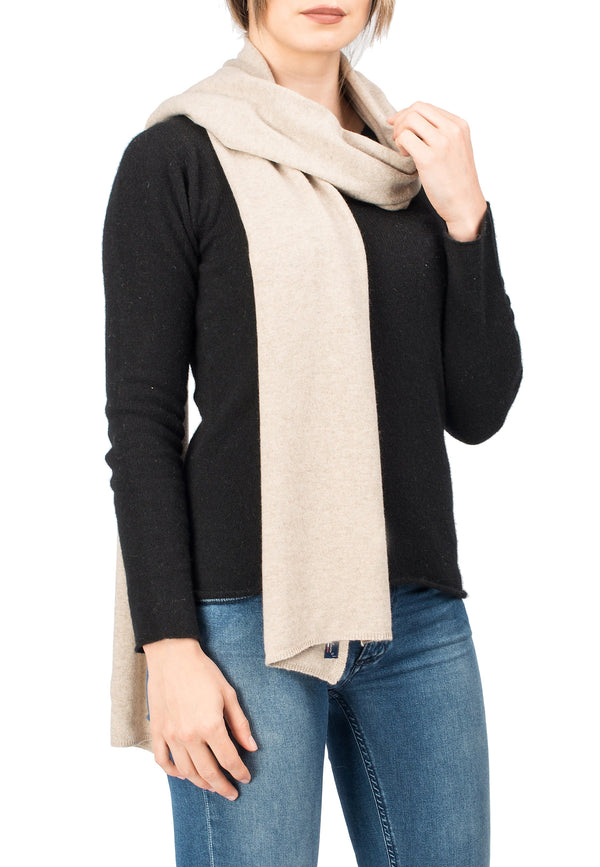 Cashmere blend scarf