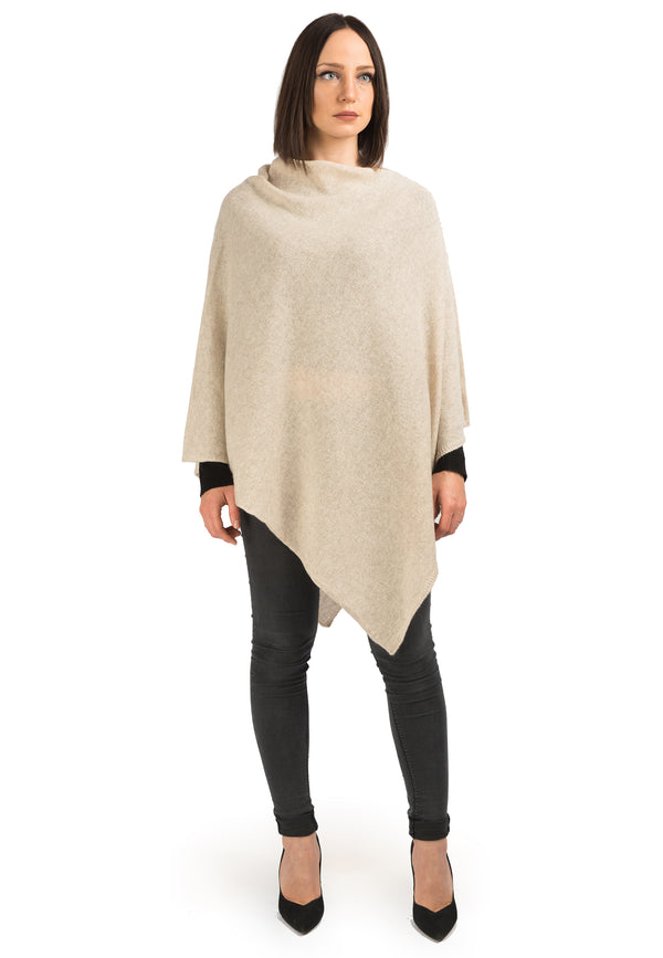 Poncho 100% Cashmere