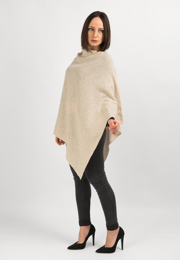 Poncho 100% Cashmere