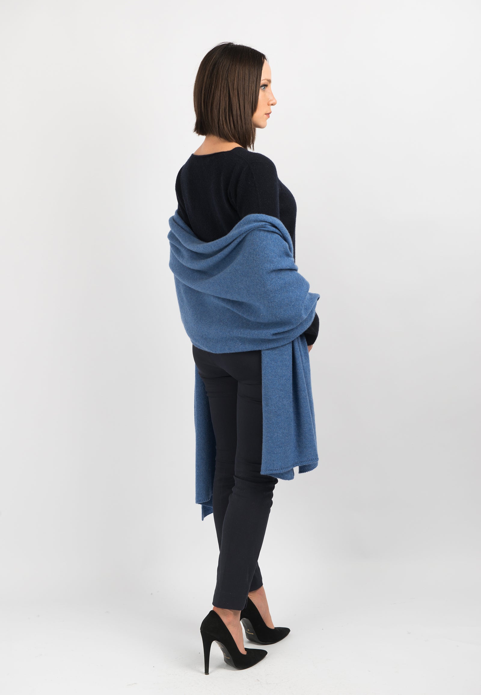 小物 Ballantyne 100% Cashmere Stole 100% Cashmere, Stole,Wrap, Showl,Gorgeous & Natural,Large,Scarf,20