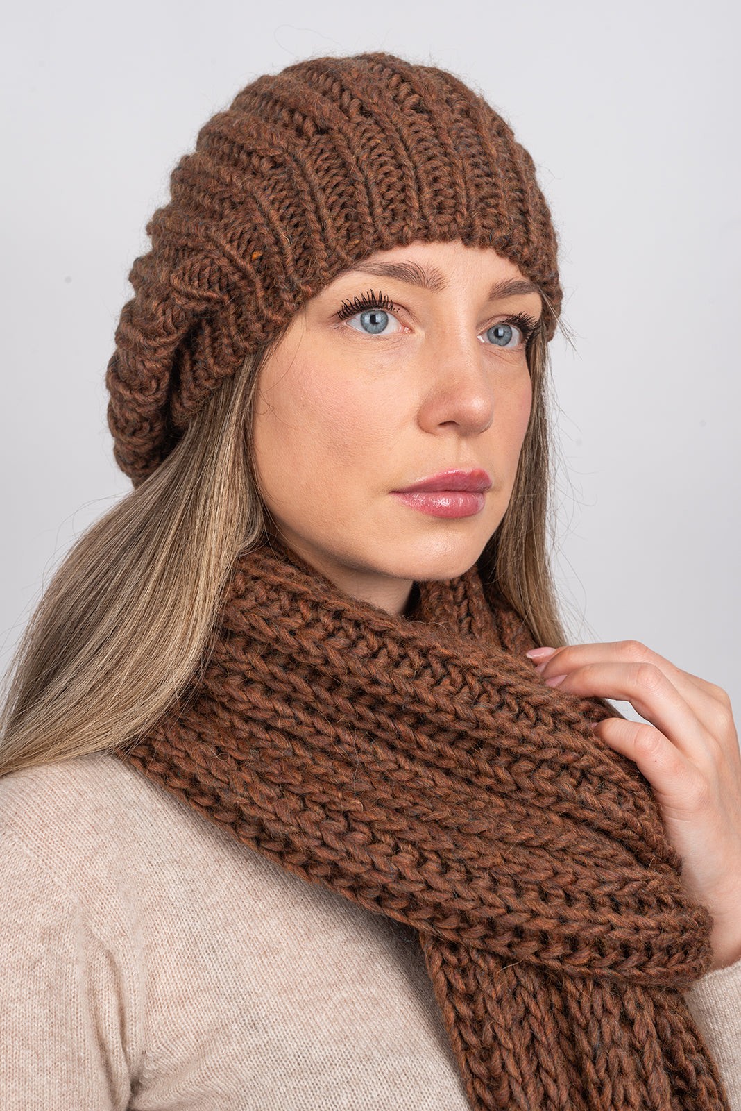 Gray Women's Fisherman's Rib Beanie, view 8