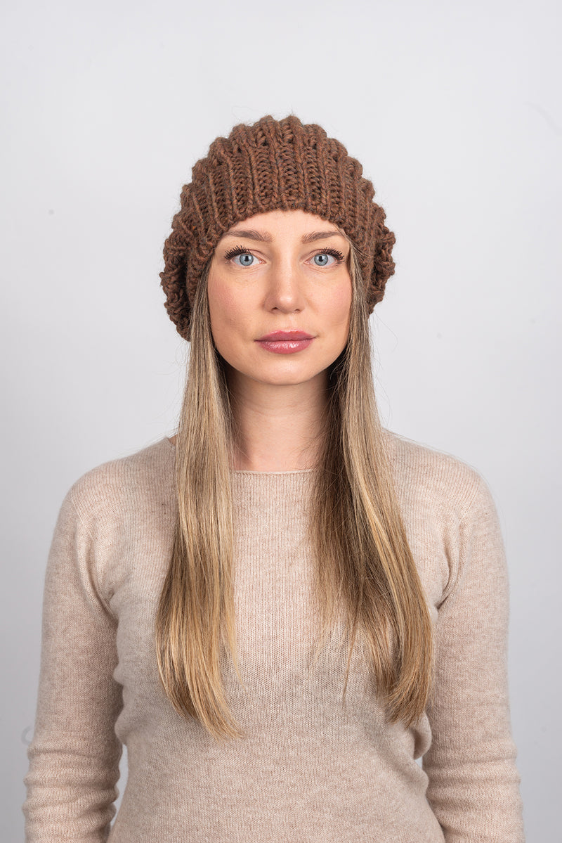 English rib knit Hat