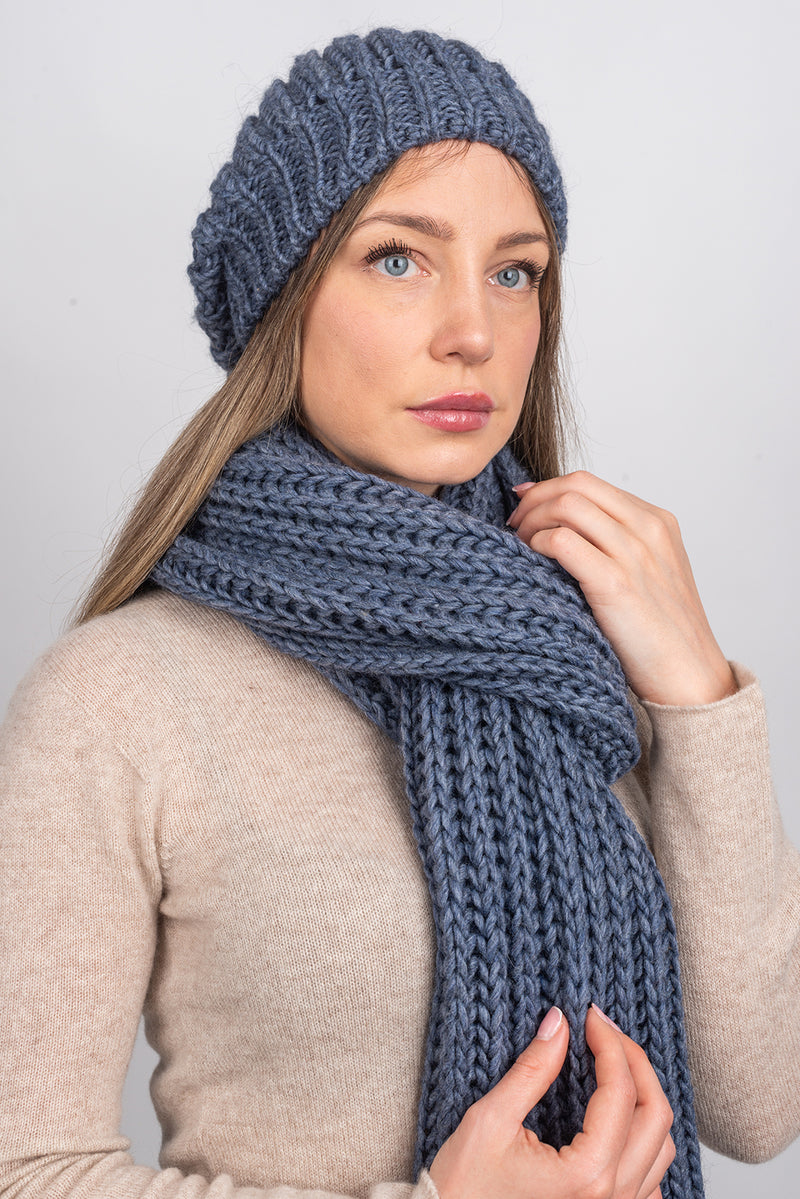 English rib knit Hat
