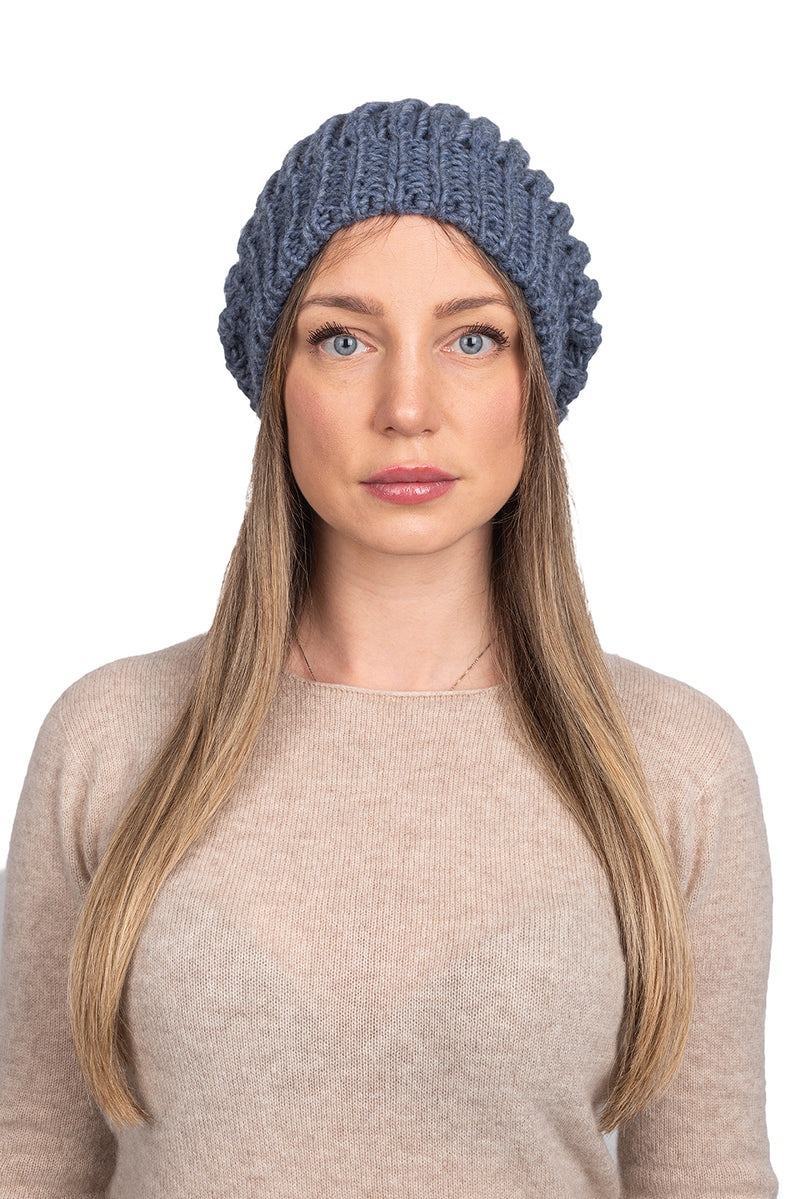 English rib knit Hat