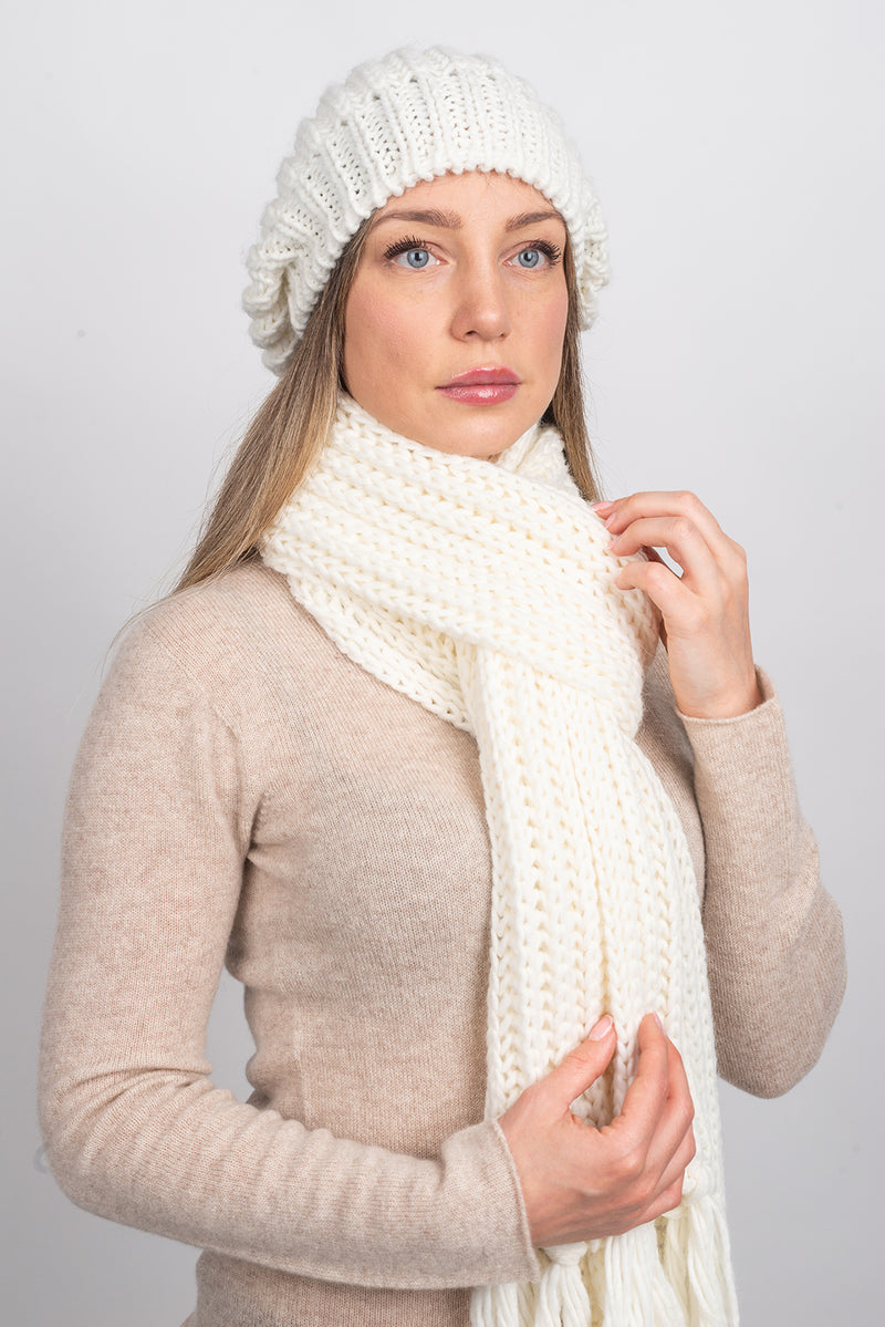 English rib knit Hat