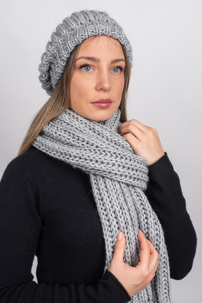 English rib knit Hat