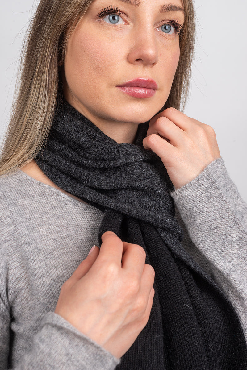 Neck warmer cashmere blend