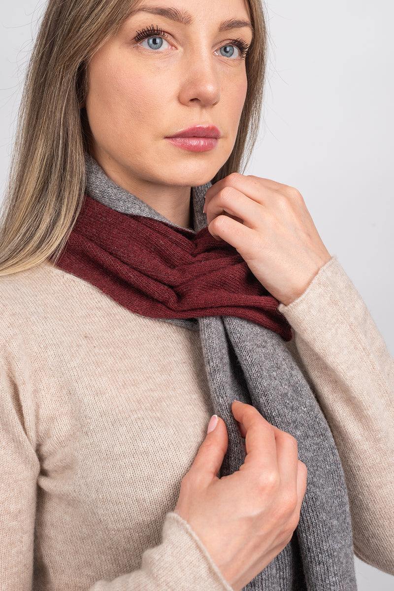 Neck warmer cashmere blend