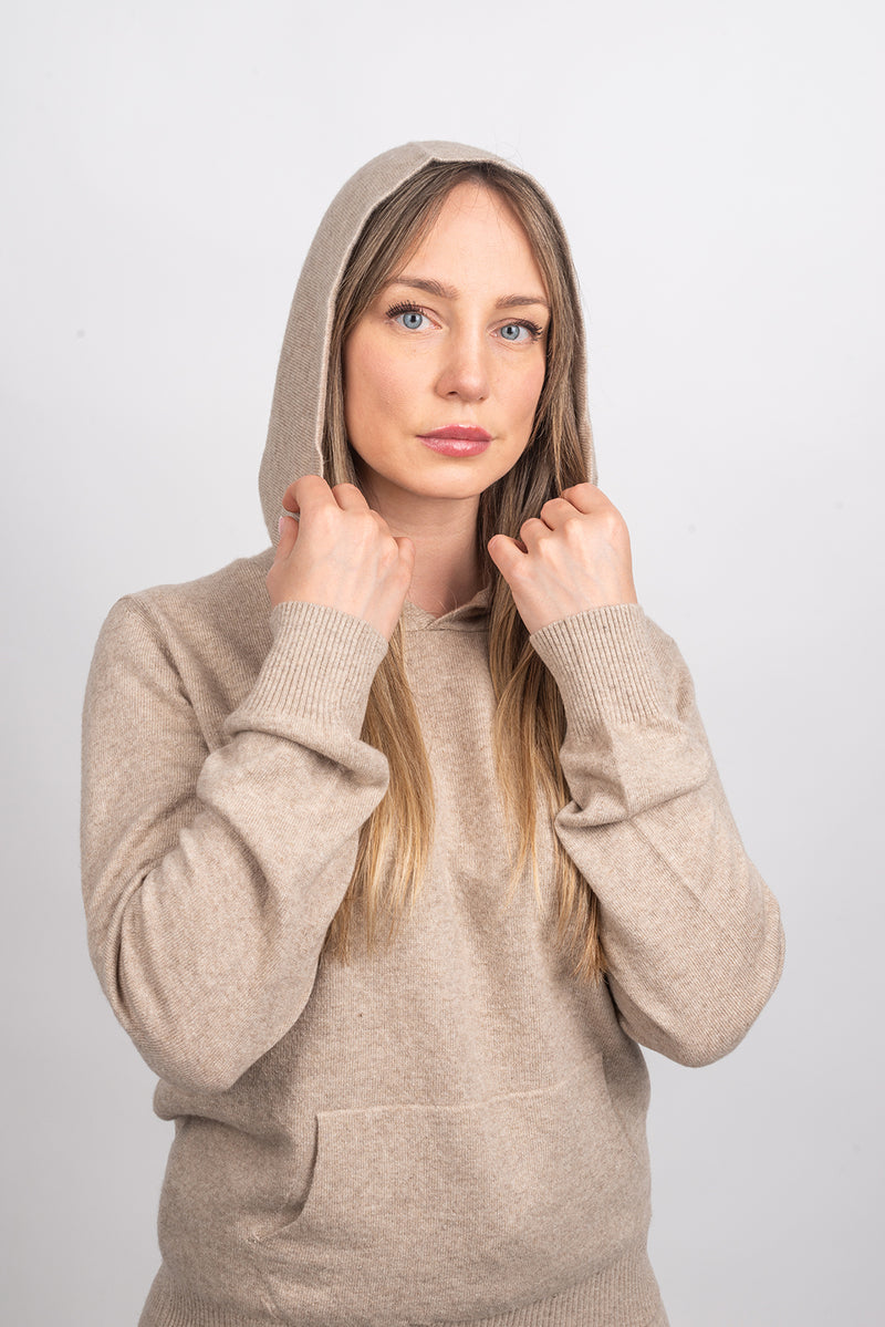 Sweatshirt in cashmere blend