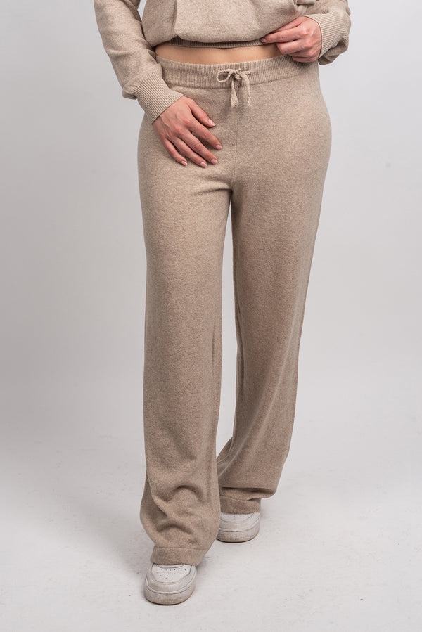 Trousers in cashmere blend