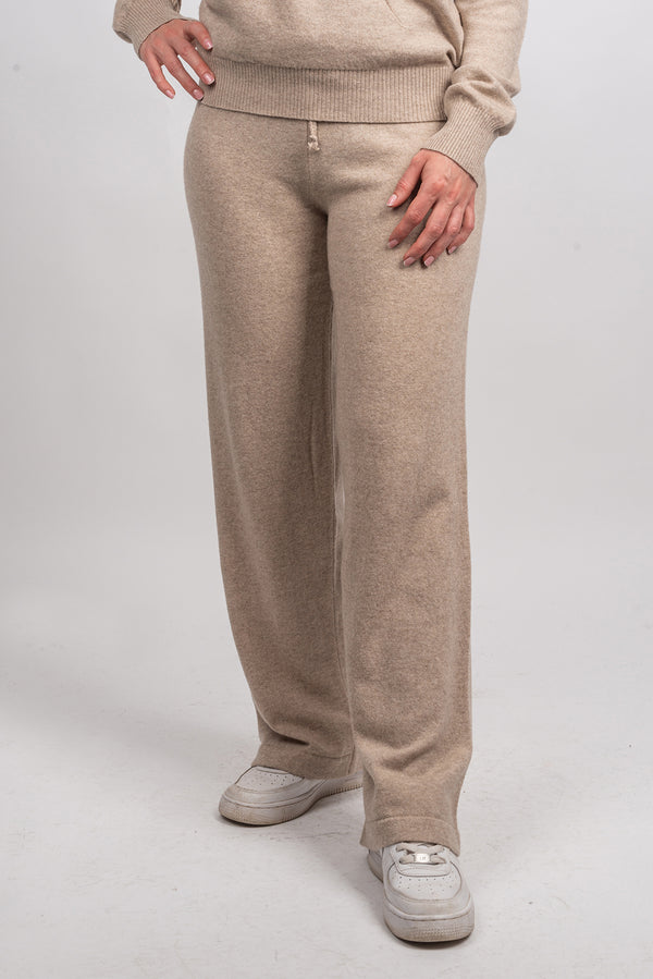 Trousers in cashmere blend
