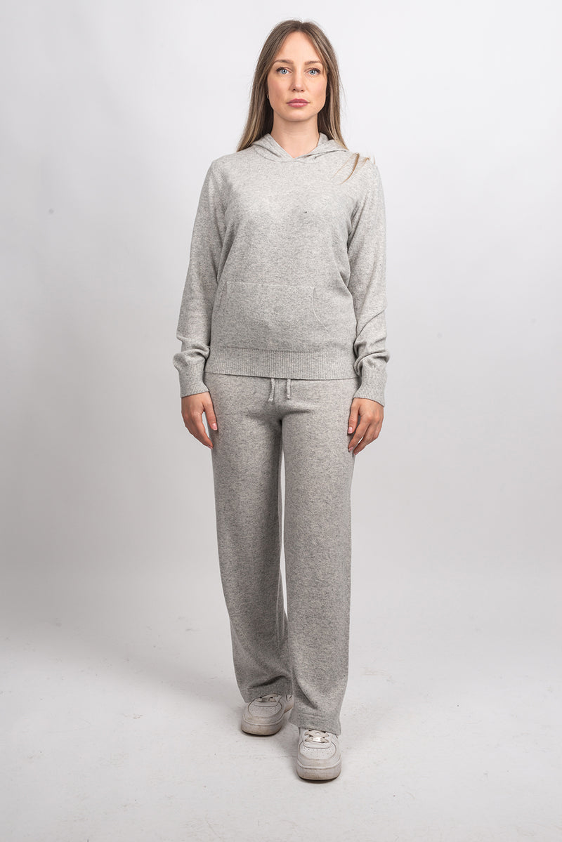 Trousers in cashmere blend