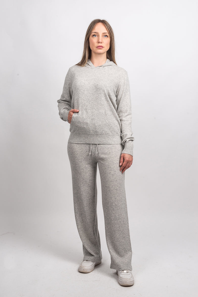 Trousers in cashmere blend