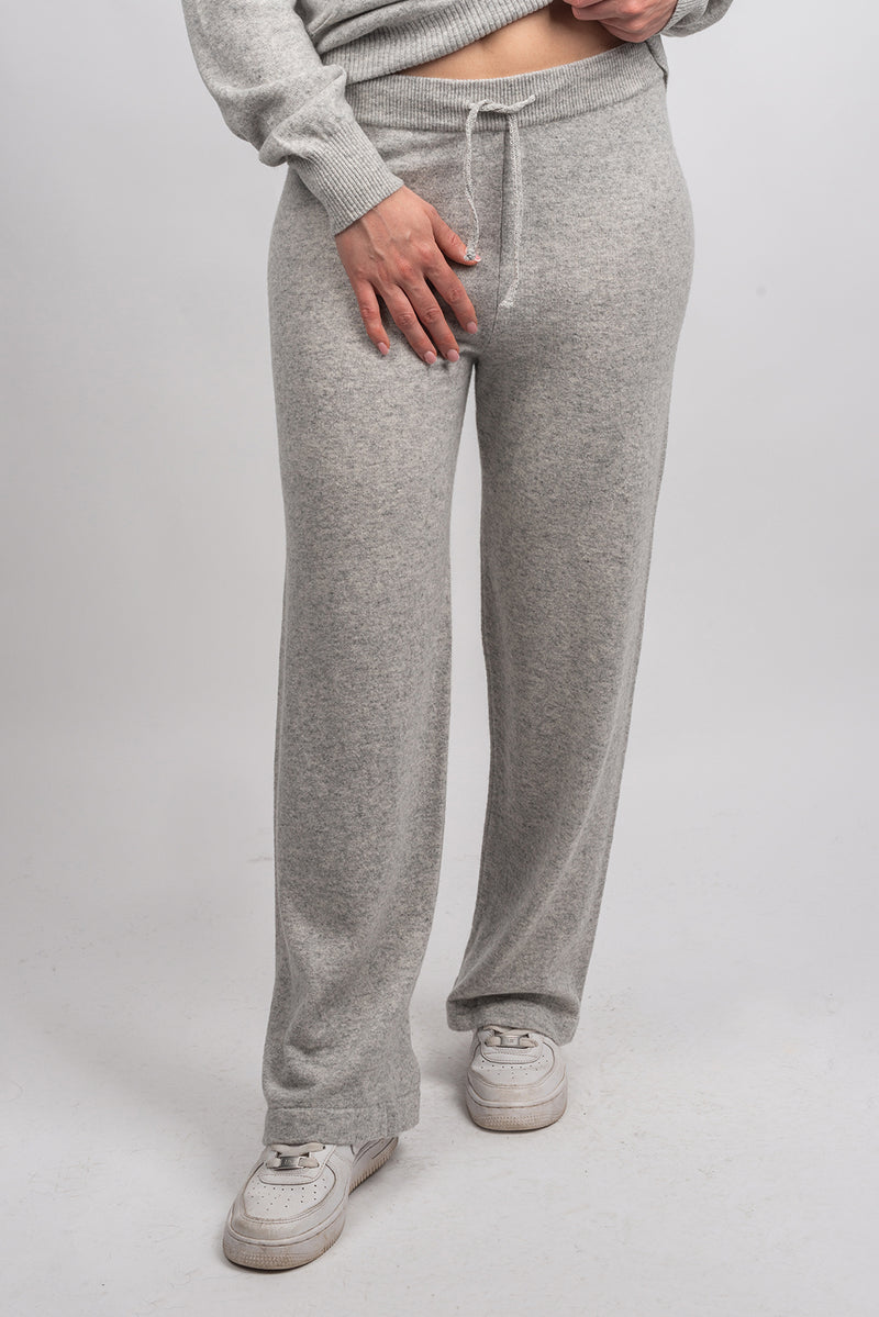 Trousers in cashmere blend