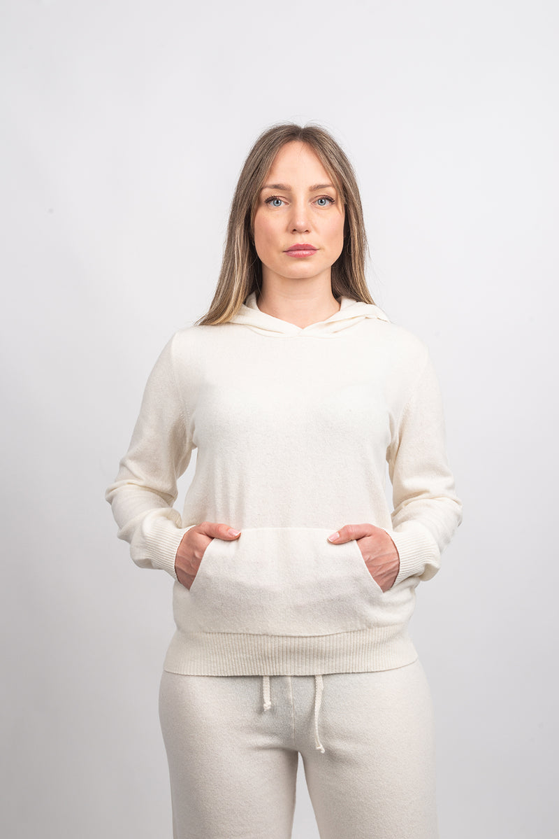 Sweatshirt in cashmere blend