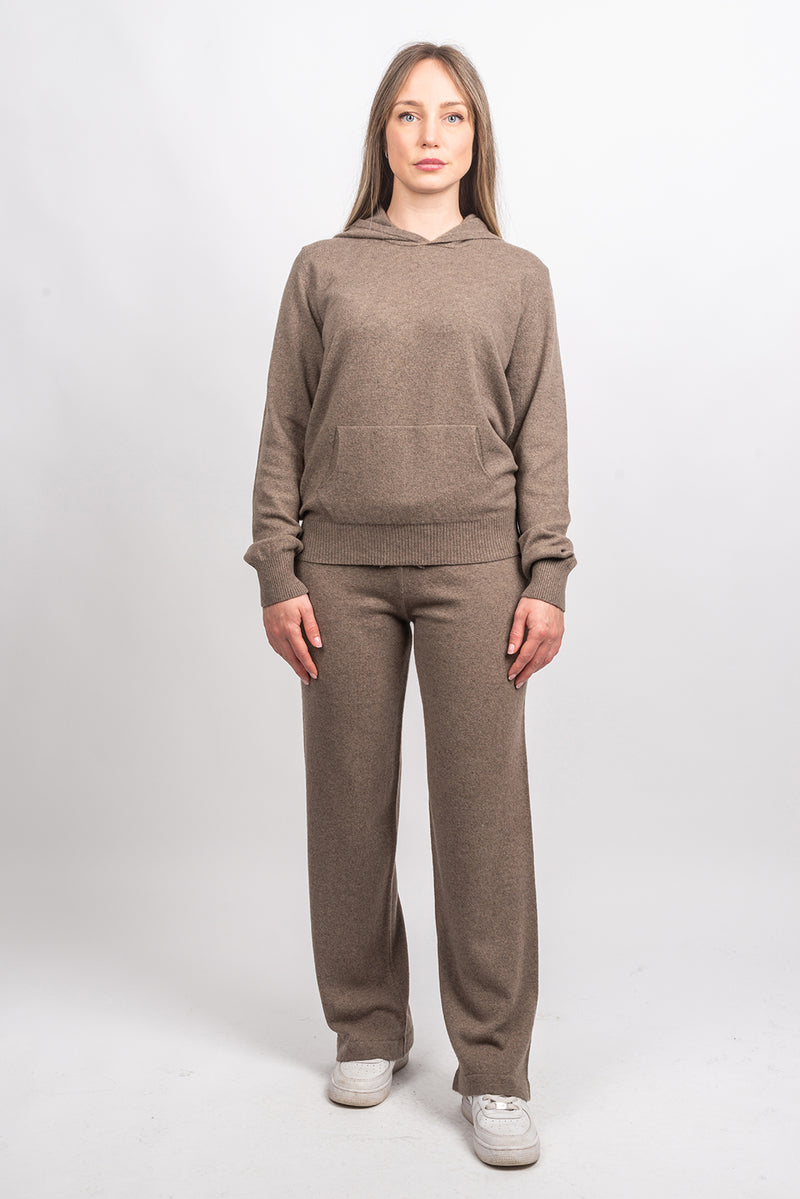 Trousers in cashmere blend