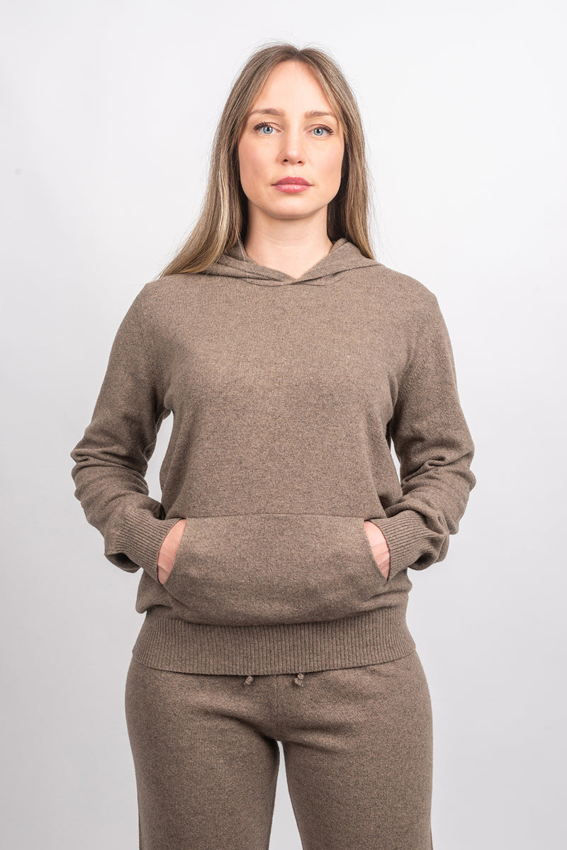 Sweatshirt in cashmere blend