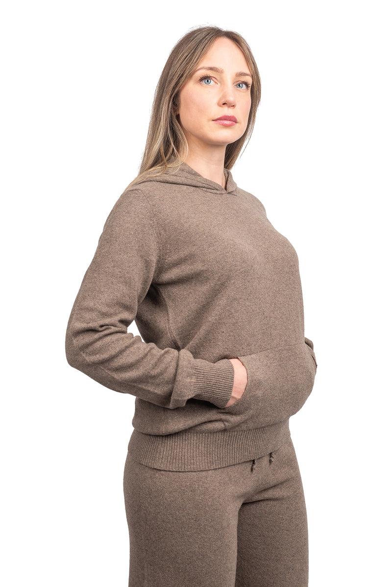 Sweatshirt in cashmere blend