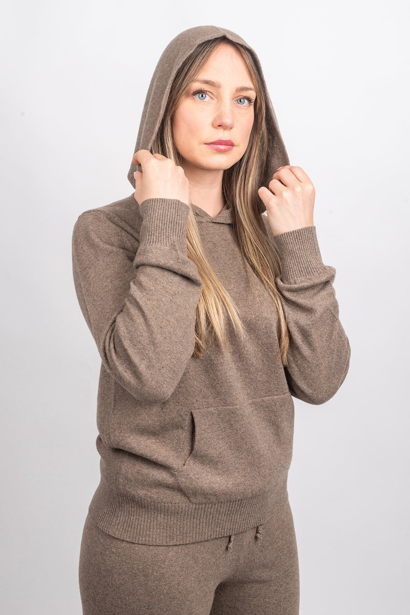 Sweatshirt in cashmere blend