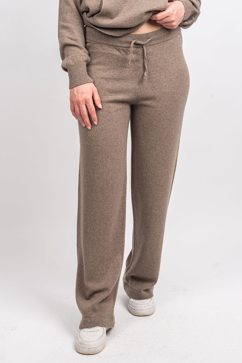 Trousers in cashmere blend