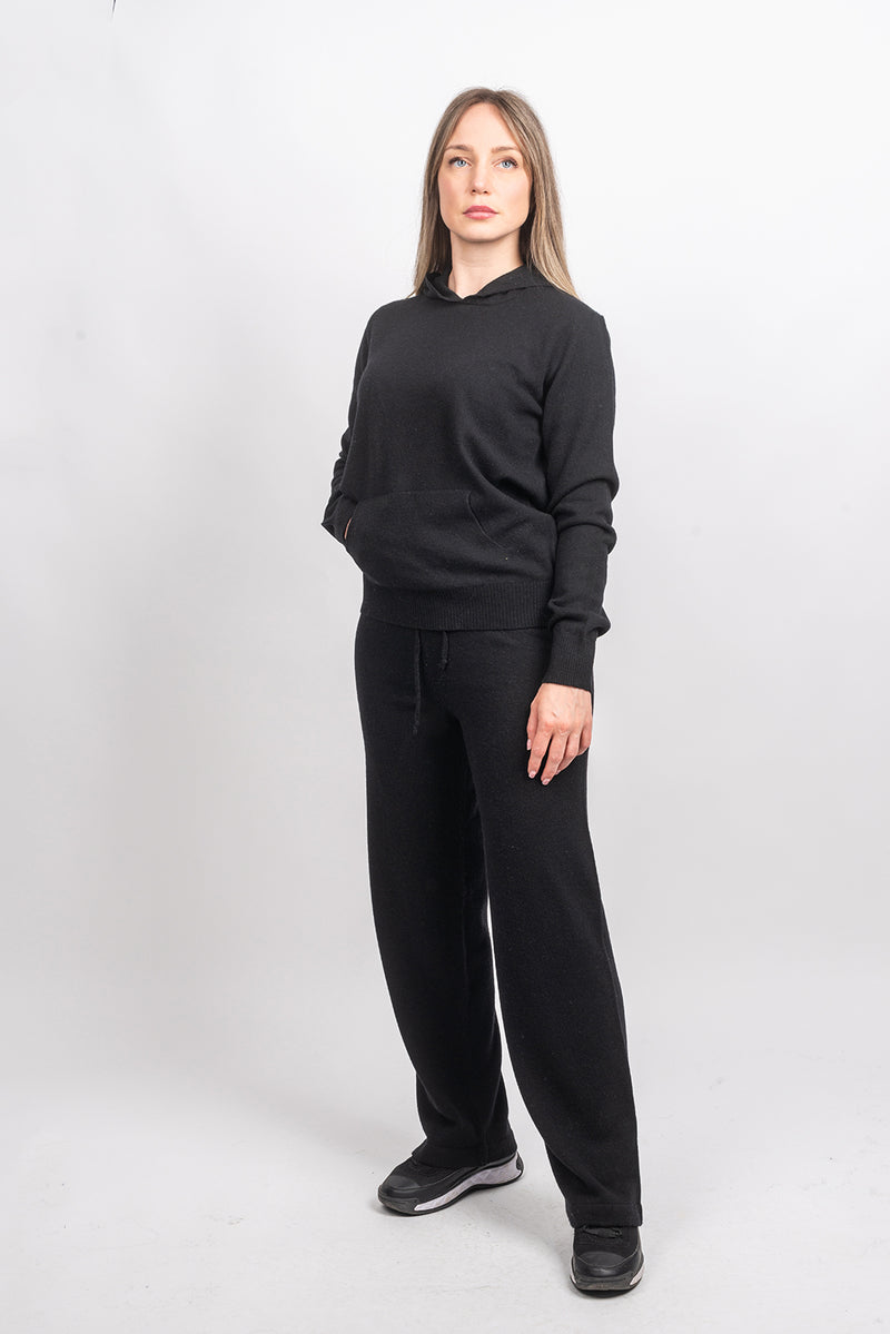 Trousers in cashmere blend