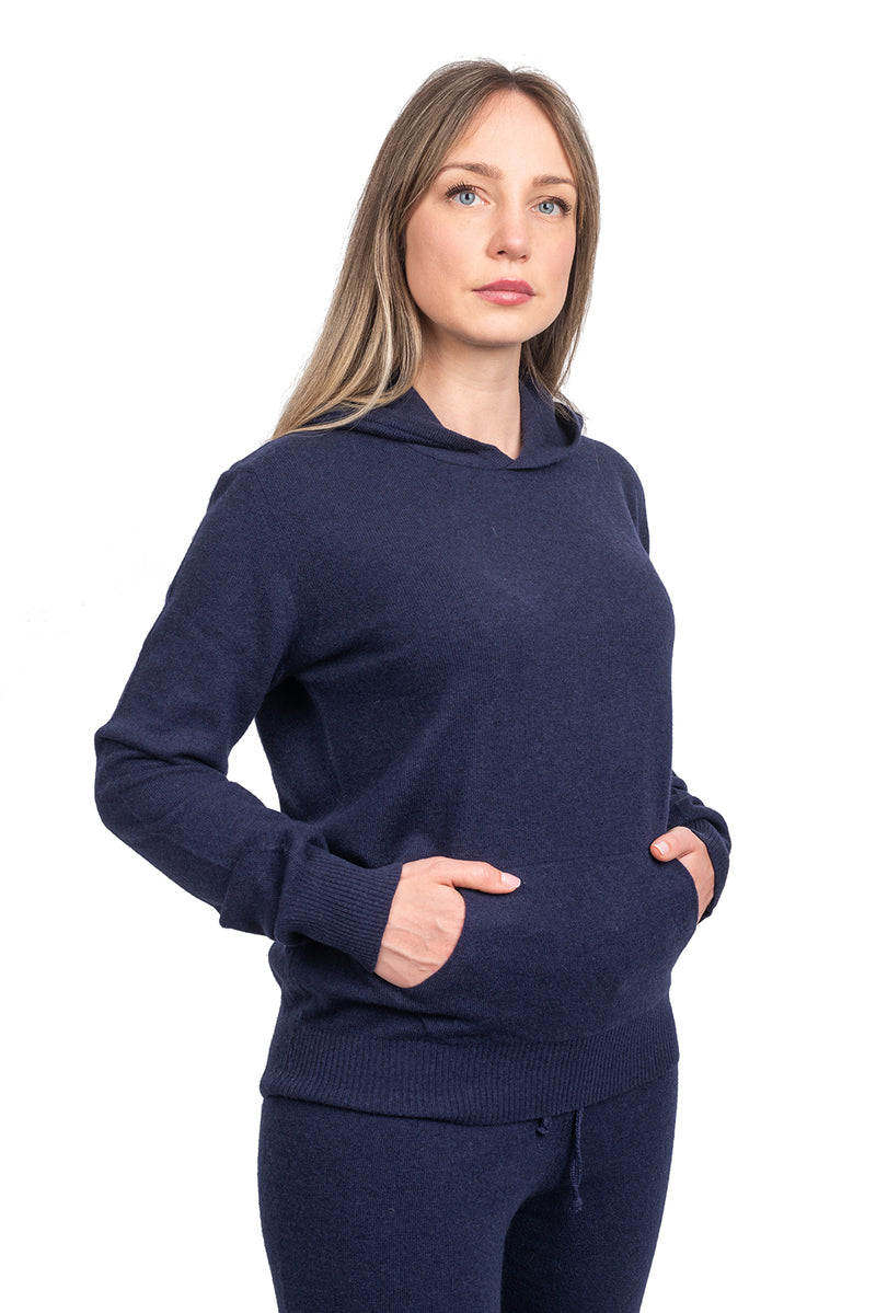 Sweatshirt in cashmere blend
