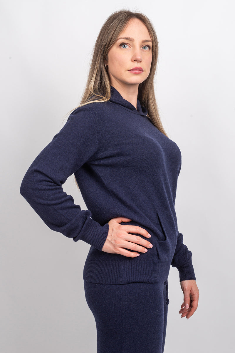 Sweatshirt in cashmere blend