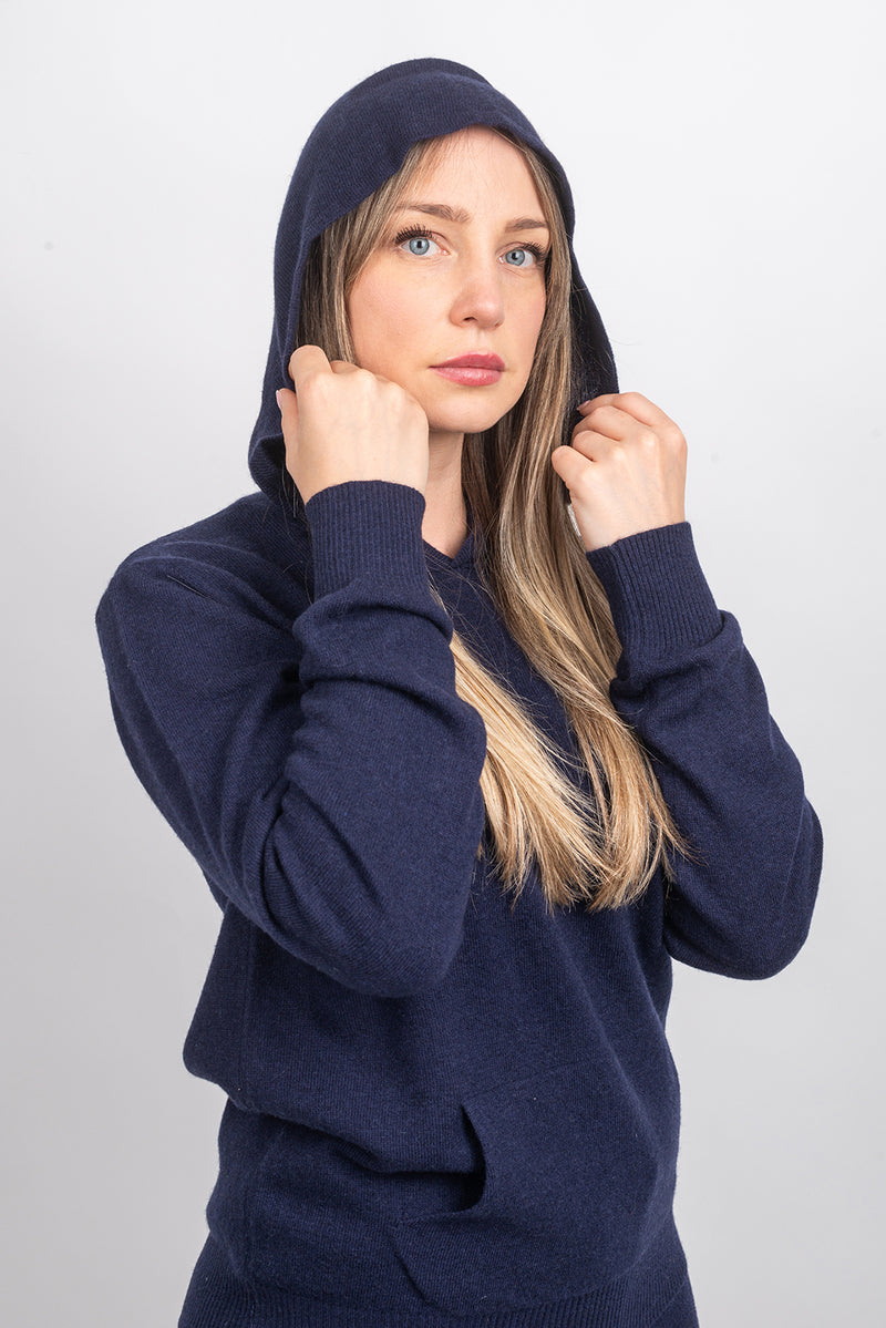 Sweatshirt in cashmere blend