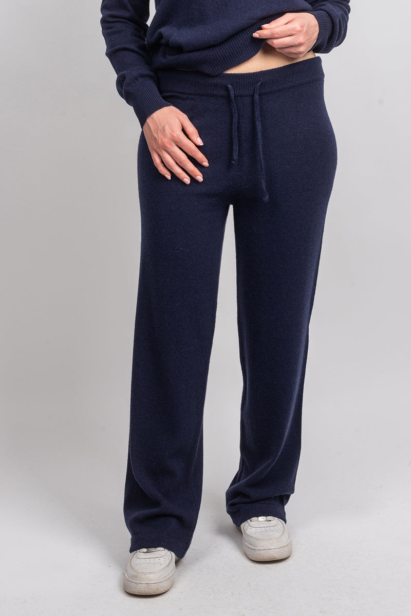 Trousers in cashmere blend