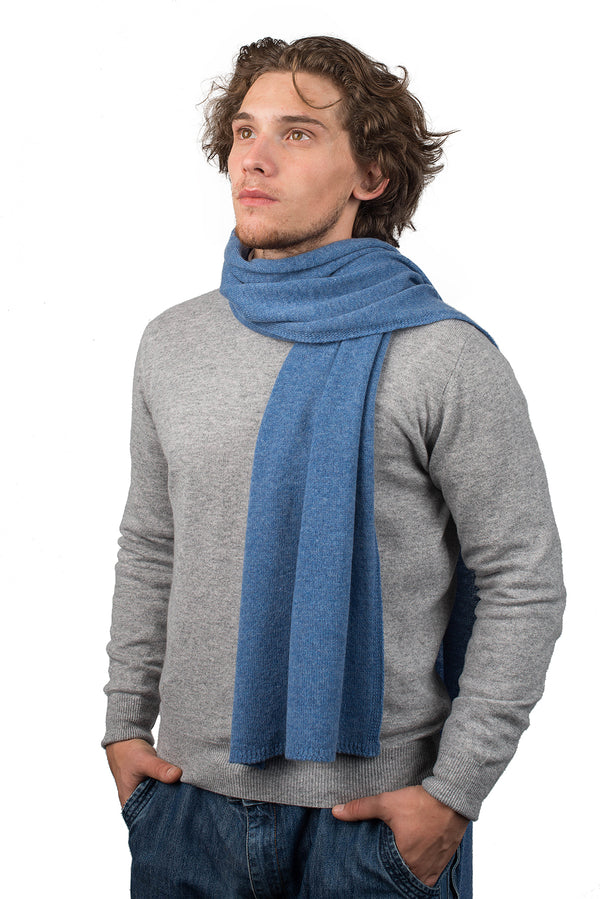 Wide scarf 100% Cashmere