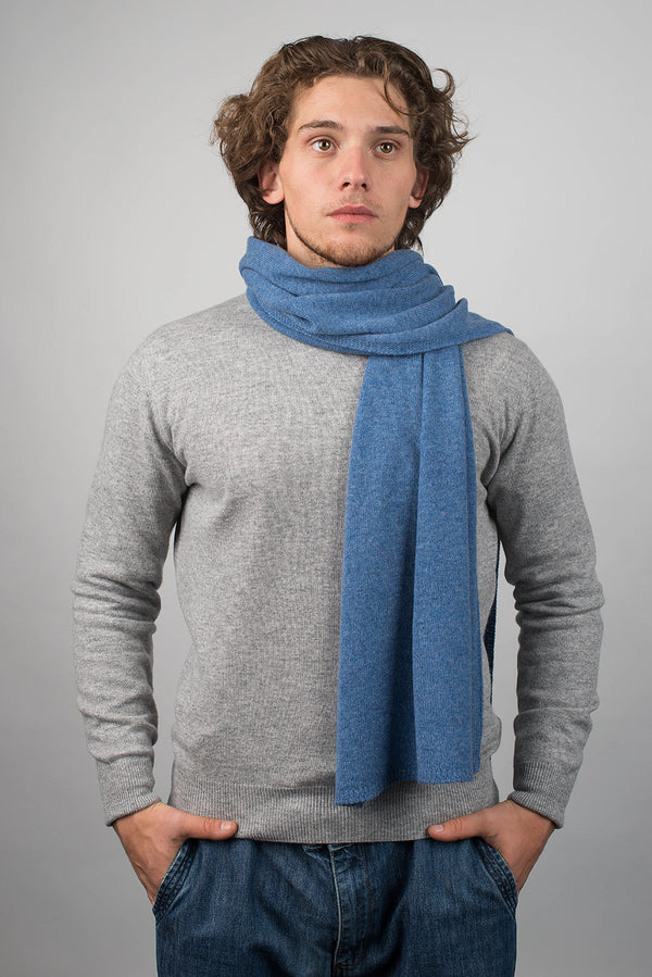 Wide scarf 100% Cashmere