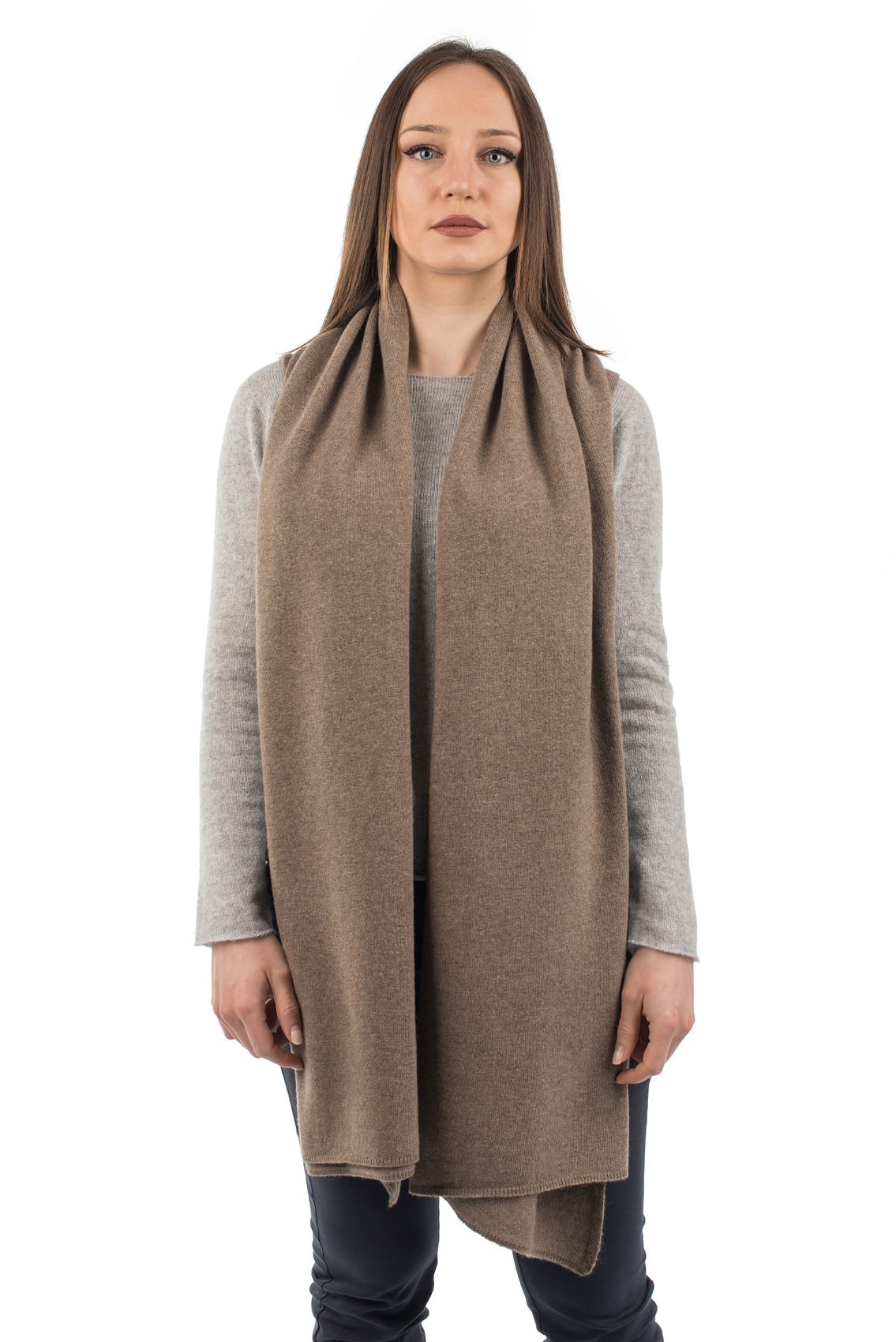 Mink Women's Cashmere Blend Wrap