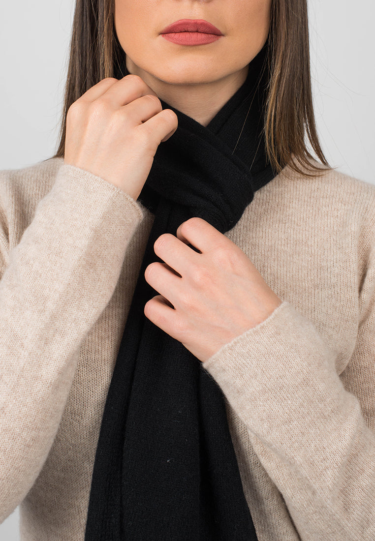 Short Scarf 100% Cashmere