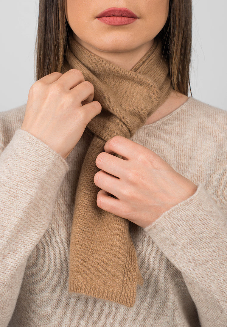 Short Scarf 100% Cashmere