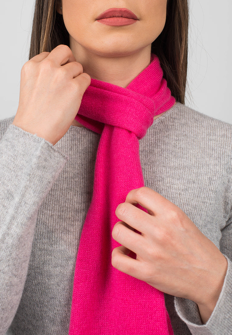 Short Scarf 100% Cashmere