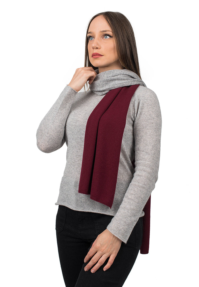 Dalle Piane Cashmere - Scarf 100% Cashmere - Made In Italy - Woman/Man