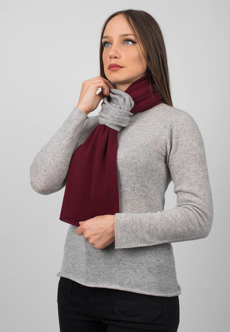 Bicolor Scarf 100% Cashmere