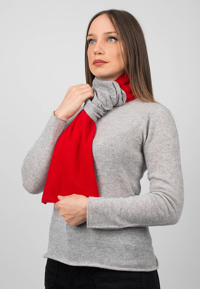 Bicolor Scarf 100% Cashmere