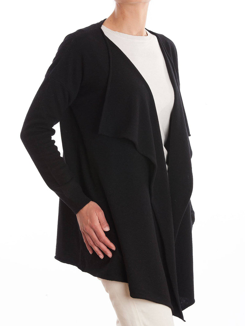 Waterfall Cardigan Cashmere Blend | Dalle Piane Cashmere