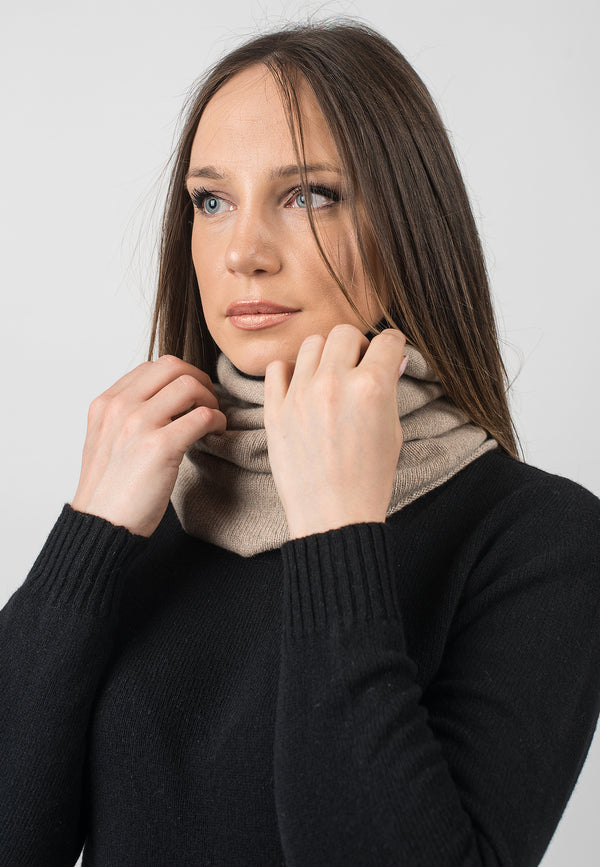 Infinity scarf 100% regenerated cashmere