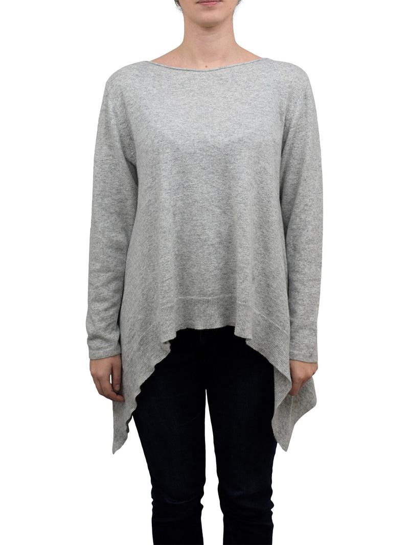 Asymmetrical Maxipull in Cashmere Blend | Dalle Piane Cashmere