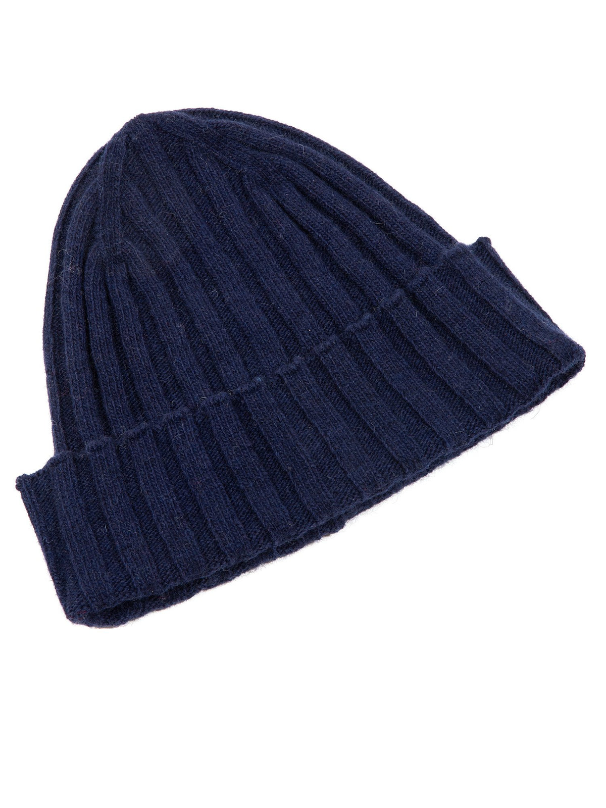 Blue Cashmere Blend Scarf and Beanie Set, view 3